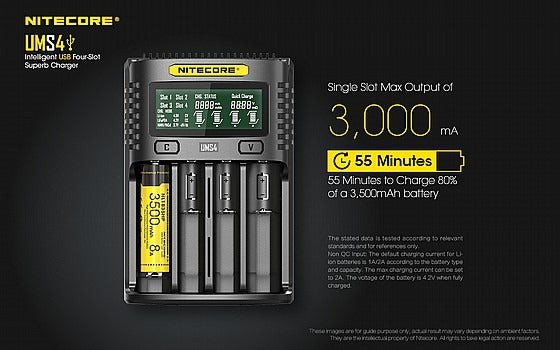 NITECORE UMS4 Battery Charger