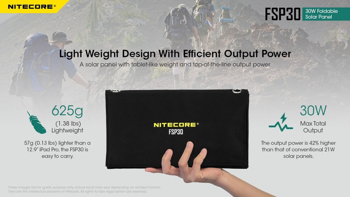 NITECORE FSP30 Solar Panel