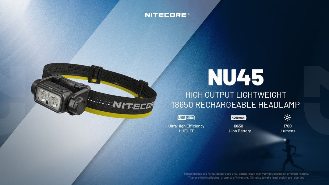 NITECORE NU45 Rechargeable Headlamp