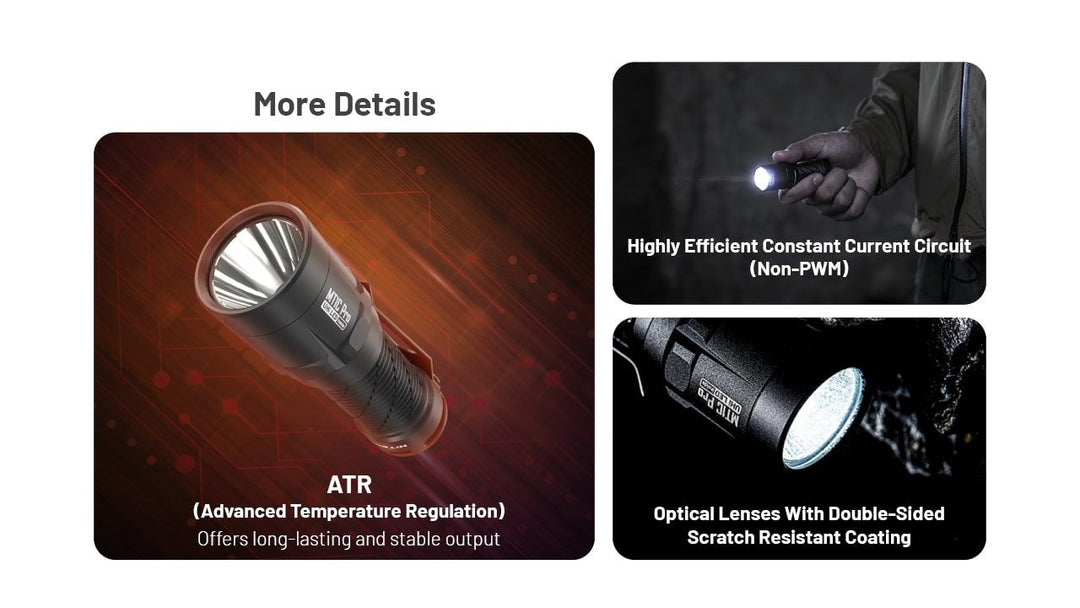 NITECORE MT1C Pro Compact Tactical Flashlight