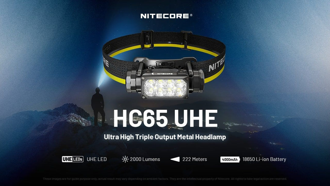 NITECORE HC65 UHE Tactical Headlamp