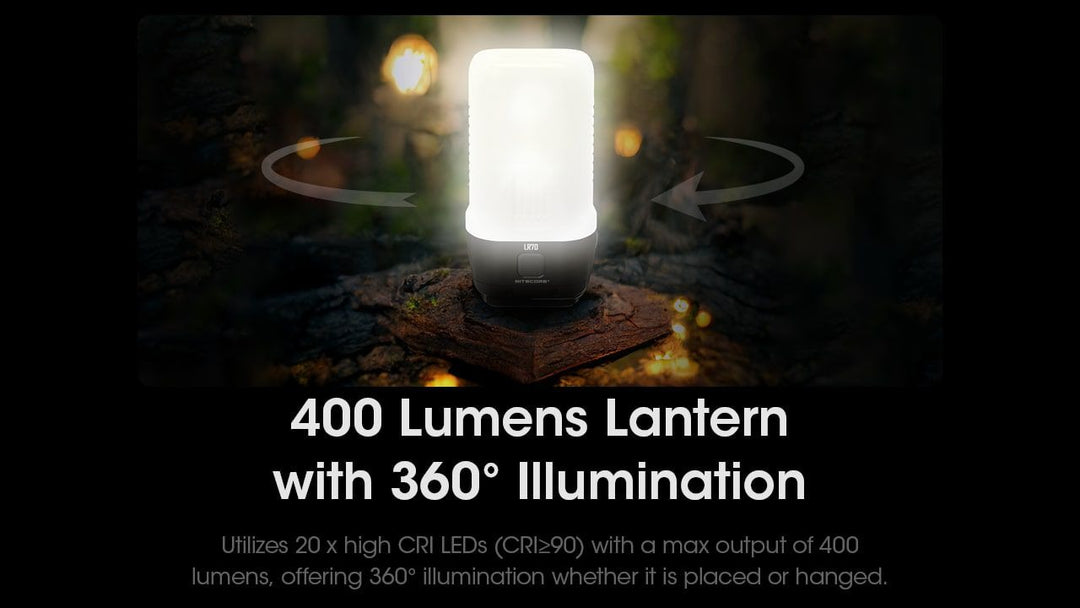 NITECORE LR70 Camping Lantern and Powerbank