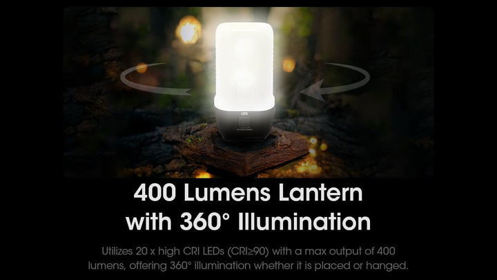 NITECORE LR70 Camping Lantern and Powerbank