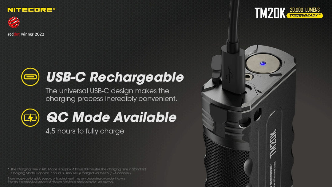 NITECORE TM20K Ultra High Output Flashlight