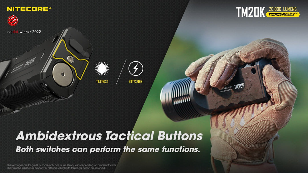 NITECORE TM20K Ultra High Output Flashlight