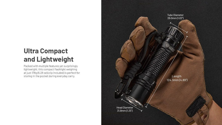 NITECORE EDC35 High Power EDC Flashlight