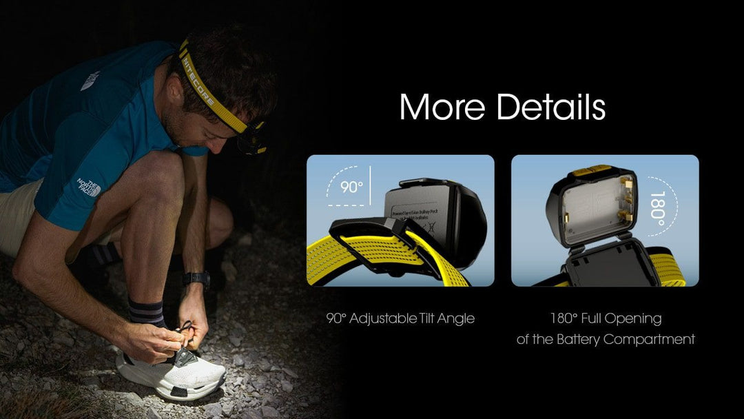 NITECORE UT27 Lightweight Running Headlamp